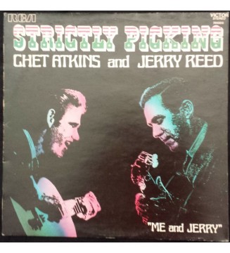 Chet Atkins And Jerry Reed - 'Me And Jerry' (LP, Album) mesvinyles.fr
