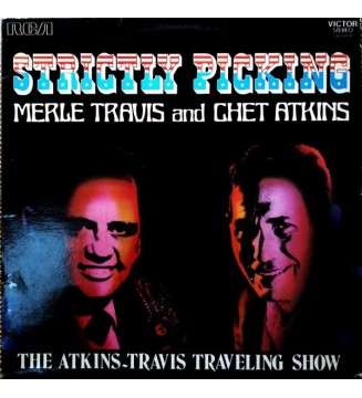 Chet Atkins And Merle Travis - The Atkins-Travis Traveling Show (LP) mesvinyles.fr