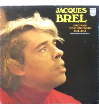 Jacques Brel - Intégrale Des Chansons De 1954 à 1962 (5xLP, Comp + Box) mesvinyles.fr