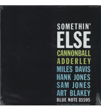 CANNONBALL ADDERLEY - Somethin' Else mesvinyles.fr CANNONBALL ADDERLEY - Somethin' Else mesvinyles.fr