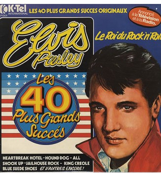 Elvis Presley - Les 40 Plus Grands Succès (2xLP, Comp, Ltd, Gat) mesvinyles.fr