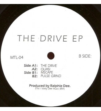 Ralphie Dee - The Drive EP (12', EP) mesvinyles.fr