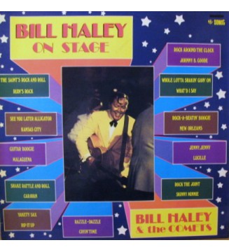 Bill Haley & The Comets* - On Stage (2xLP, Comp) mesvinyles.fr