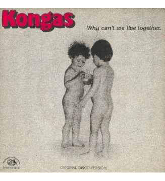 Kongas - Why Can't We Live Together (12', Maxi) mesvinyles.fr