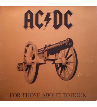 AC/DC - For Those About To Rock We Salute You (LP, Album, Gat) mesvinyles.fr