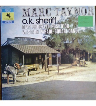 Marc Taynor - O.K. Sheriff (LP) mesvinyles.fr