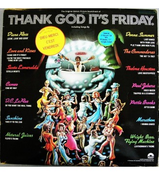Various - Thank God It's Friday (The Original Motion Picture Soundtrack) (2xLP, Comp + 12', S/Sided) mesvinyles.fr