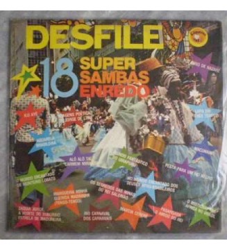 Various - Desfile 18 Super Sambas Enredo (LP, Comp) mesvinyles.fr