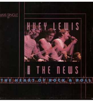 Huey Lewis And The News* - The Heart Of Rock & Roll (12', Maxi) mesvinyles.fr