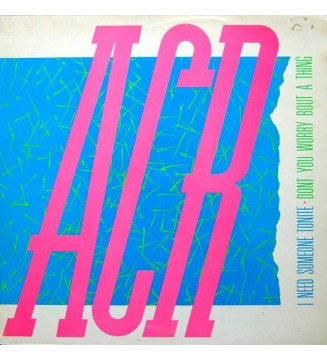 A Certain Ratio - I Need Someone Tonite (12') mesvinyles.fr