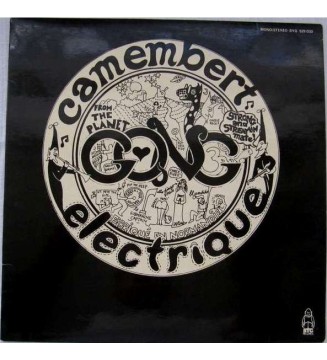 Gong - Camembert Electrique (LP, Album, RP, Sin) mesvinyles.fr