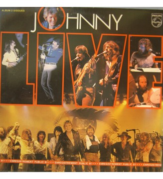 Johnny Hallyday - Live (2xLP) mesvinyles.fr