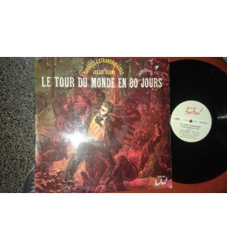 Maurice Teynac - Maurice Baquet - Jules Verne - Le Tour Du Monde En 80 Jours (LP, Album) mesvinyles.fr