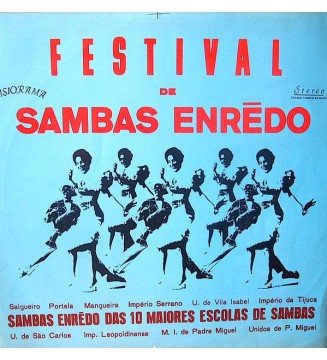 Various -  Festival De Sambas Enrēdo  (LP, Comp) mesvinyles.fr