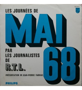 Les Journalistes De R.T.L. / Jean-Pierre Farkas - Les Journées De Mai 68 (LP, Album, Mono) mesvinyles.fr