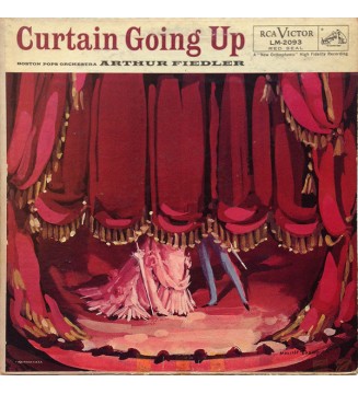 The Boston Pops Orchestra, Arthur Fiedler - Curtain Going Up (LP, Mono) mesvinyles.fr