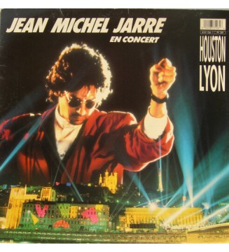Jean Michel Jarre* - En Concert Houston / Lyon (LP, Album, Gat) mesvinyles.fr