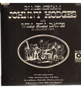 Johnny Hodges, Will Bill Davis, Lawrence Brown, Bob Brown - In Memoriam Johnny Hodges and Will Bill Davis in Atlantic City (LP, mesvinyles.fr