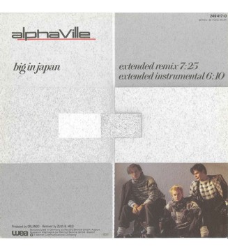 Alphaville - Big In Japan (Extended Remix) (12', Maxi) mesvinyles.fr