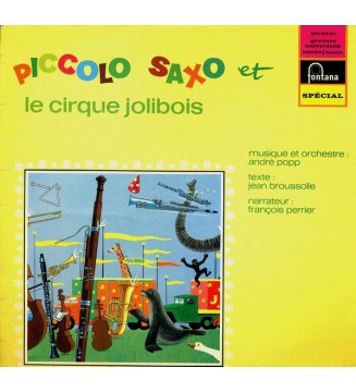 André Popp - Piccolo, Saxo Et Le Cirque Jolibois (LP) mesvinyles.fr