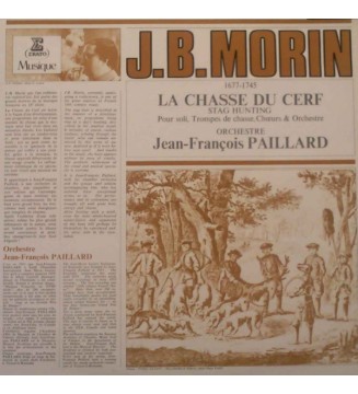 J.B. Morin* -  Orchestre Jean-François Paillard* - La Chasse Du Cerf (Stag Hunting) (LP) mesvinyles.fr