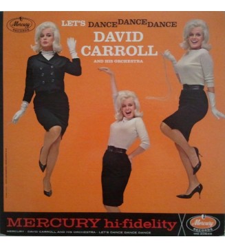 David Carroll And His Orchestra* - Let's Dance, Dance, Dance (LP, Album, Mono) mesvinyles.fr