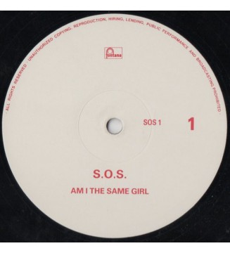 S.O.S.* - Am I The Same Girl (12', Ltd, Promo) mesvinyles.fr