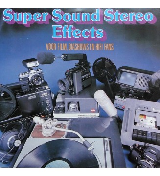 No Artist - Super Sound Stereo Effects Voor Film, Diashows En Hifi Fans (2xLP, Gat) mesvinyles.fr