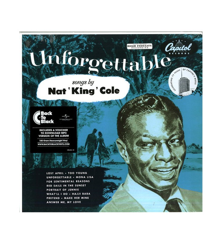 Nat King Cole - Unforgettable (LP, Album, RE, 180) mesvinyles.fr