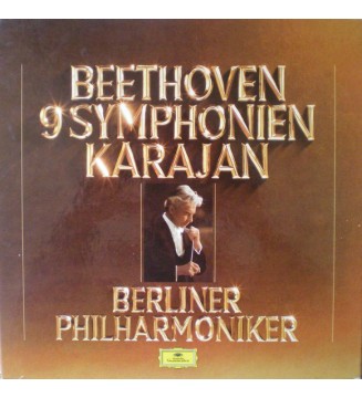 Beethoven* / Karajan*, Berliner Philharmoniker - 9 Symphonien (Box + 8xLP) mesvinyles.fr