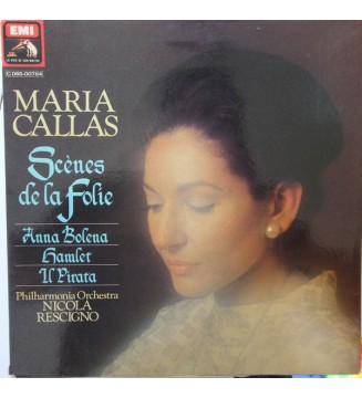 Maria Callas - Scènes de la Folie : Anna Bolena - Hamlet - Il Pirata (LP, Album, gat) mesvinyles.fr