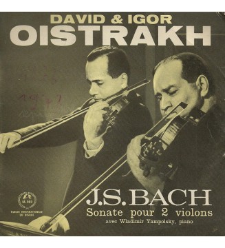 David* & Igor Oistrakh* - J.S. Bach* avec Wladimir Yampolsky* - Sonate Pour 2 Violons (7') mesvinyles.fr
