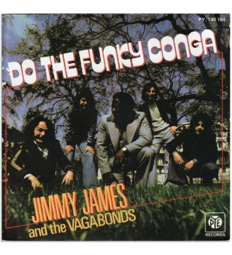 Jimmy James And The Vagabonds* - Do The Funky Conga (7', Single) mesvinyles.fr