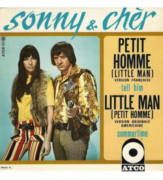 Sonny & Chèr* - Petit Homme (Little Man) (7', EP) mesvinyles.fr