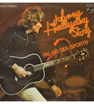 Johnny Hallyday - Johnny Hallyday Story (Palais Des Sports) (2xLP, Album, Gat) mesvinyles.fr
