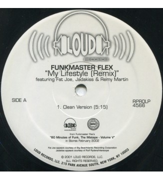 Funkmaster Flex - My Lifestyle (Remix) (12') mesvinyles.fr