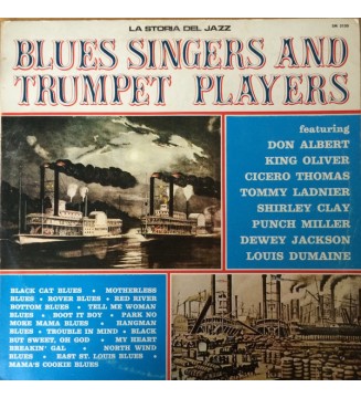 Various - Blues Singers And Trumpet Players (LP, Comp, Mono) mesvinyles.fr