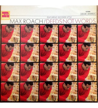 Max Roach Featuring Booker Little - Deeds Not Words (LP, Album, RE) mesvinyles.fr