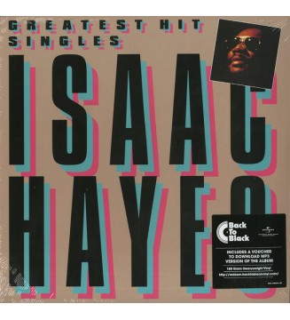 Isaac Hayes - Greatest Hit Singles (LP, Comp, RE, 180) new mesvinyles.fr
