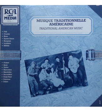 Various - Musique Traditionnelle Américaine - Traditional American Music (LP) mesvinyles.fr