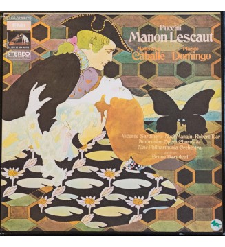 Giacomo Puccini / Montserrat Caballé / Placido Domingo - Manon Lescaut (2xLP, Album + Box) mesvinyles.fr