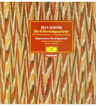 Béla Bartók, Ungarisches Streichquartett* - Die 6 Streichquartette (3xLP + Box) mesvinyles.fr