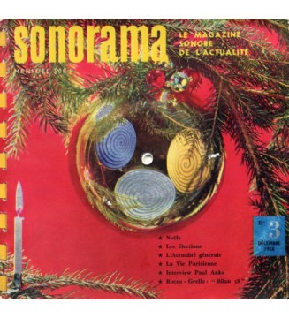 Various - Sonorama N°3 - Décembre 1958 (6xFlexi, 7') mesvinyles.fr