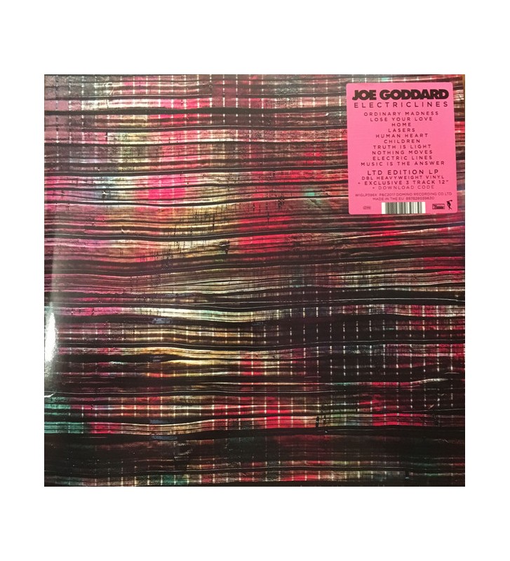 Joe Goddard - Electric Lines (2xLP, Album, Dlx + 12") mesvinyles.fr