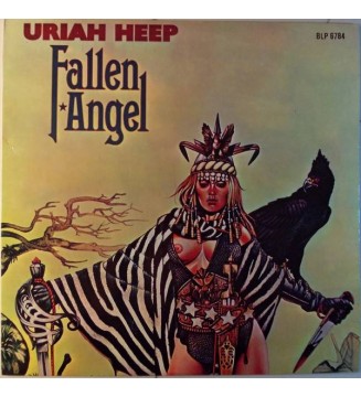 Uriah Heep - Fallen Angel (LP, Album, Gat) mesvinyles.fr