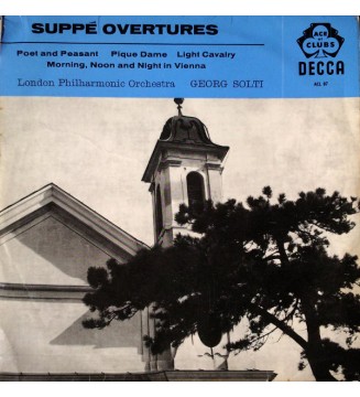 Suppé*, Georg Solti Conducting London Philharmonic Orchestra* - Suppé Overtures (LP) mesvinyles.fr