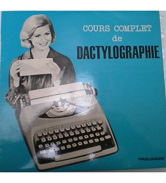 No Artist - Cours Complet De Dactylographie (10") mesvinyles.fr