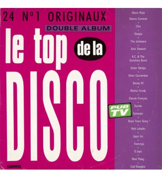Various - Le Top De La Disco (2xLP, Comp) mesvinyles.fr