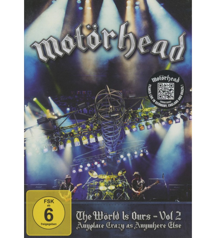 Motörhead - The Wörld Is Ours - Vol 2 (Anyplace Crazy As Anywhere Else) (DVD-V, NTSC) mesvinyles.fr