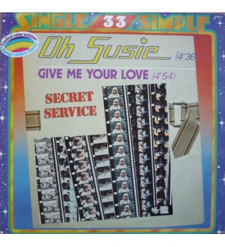 Secret Service - Oh Susie / Give Me Your Love (12', Bla) mesvinyles.fr